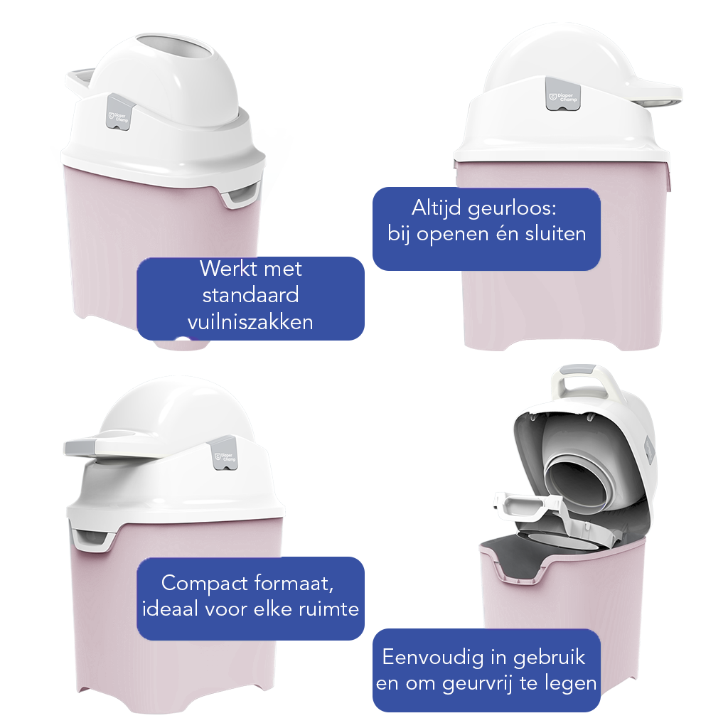 DiaperChamp ONE Standaard - Old Pink