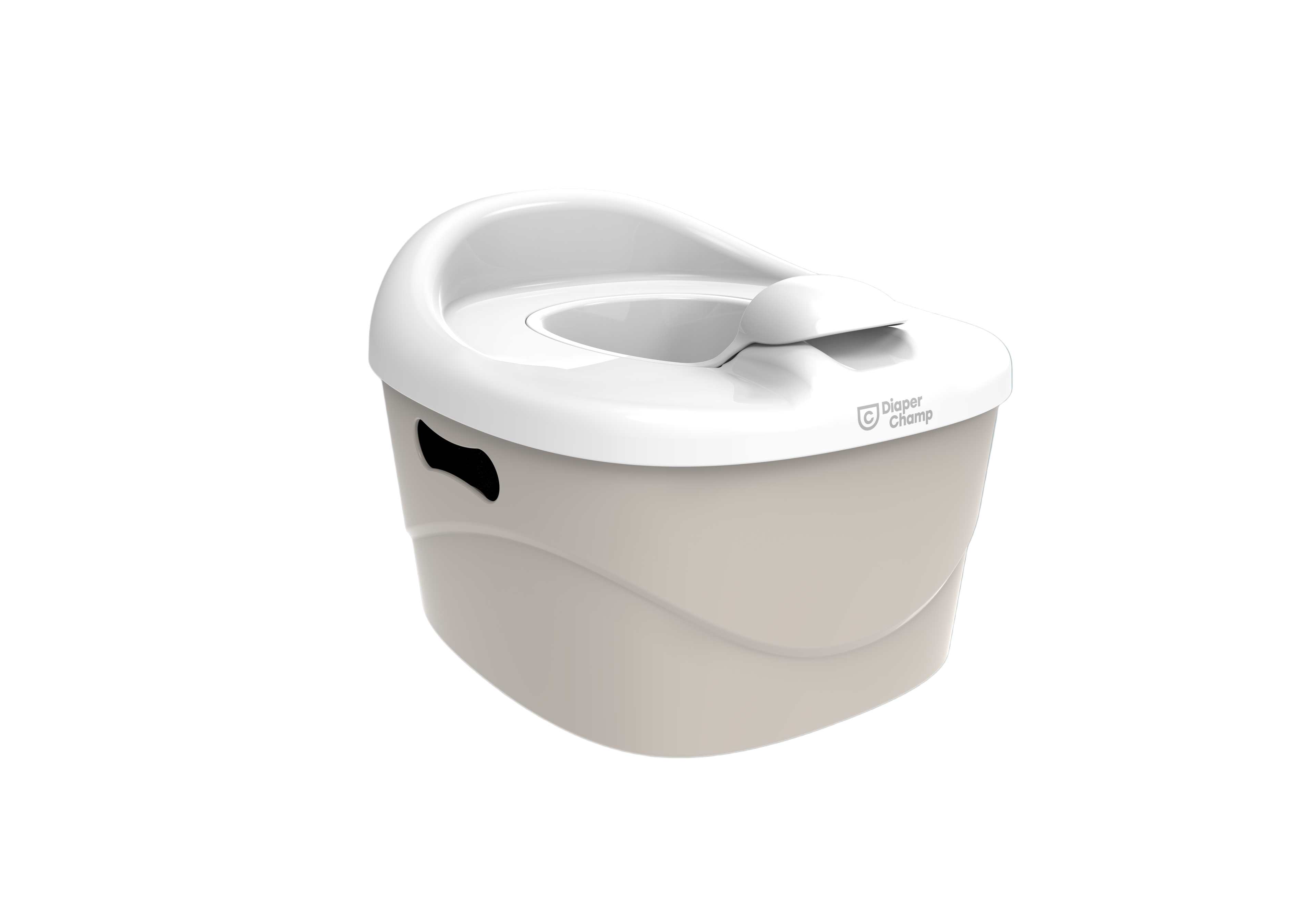 DiaperChamp 3-in-1 Potty - Clay Sand