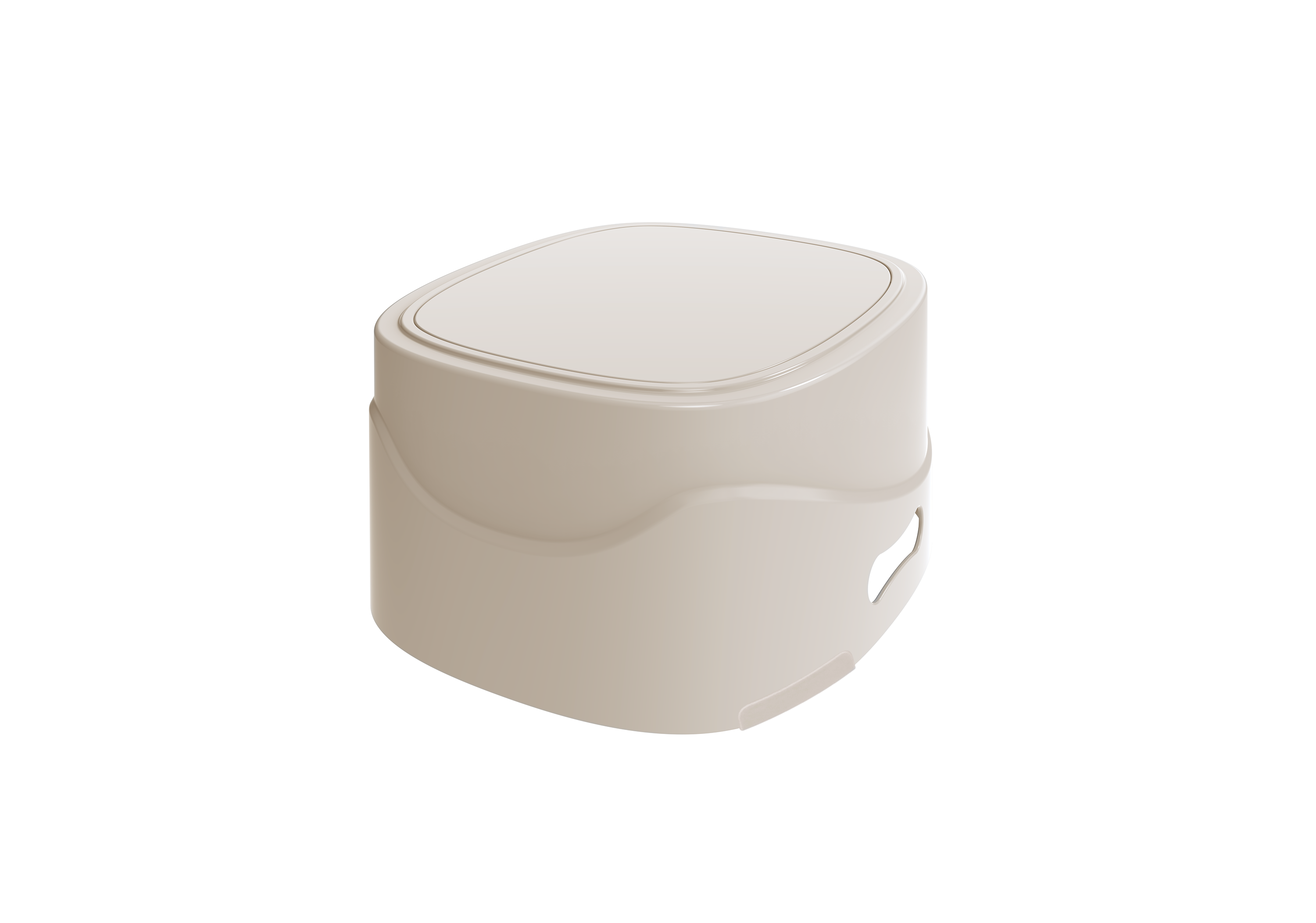 DiaperChamp 3-in-1 Potty - Clay Sand