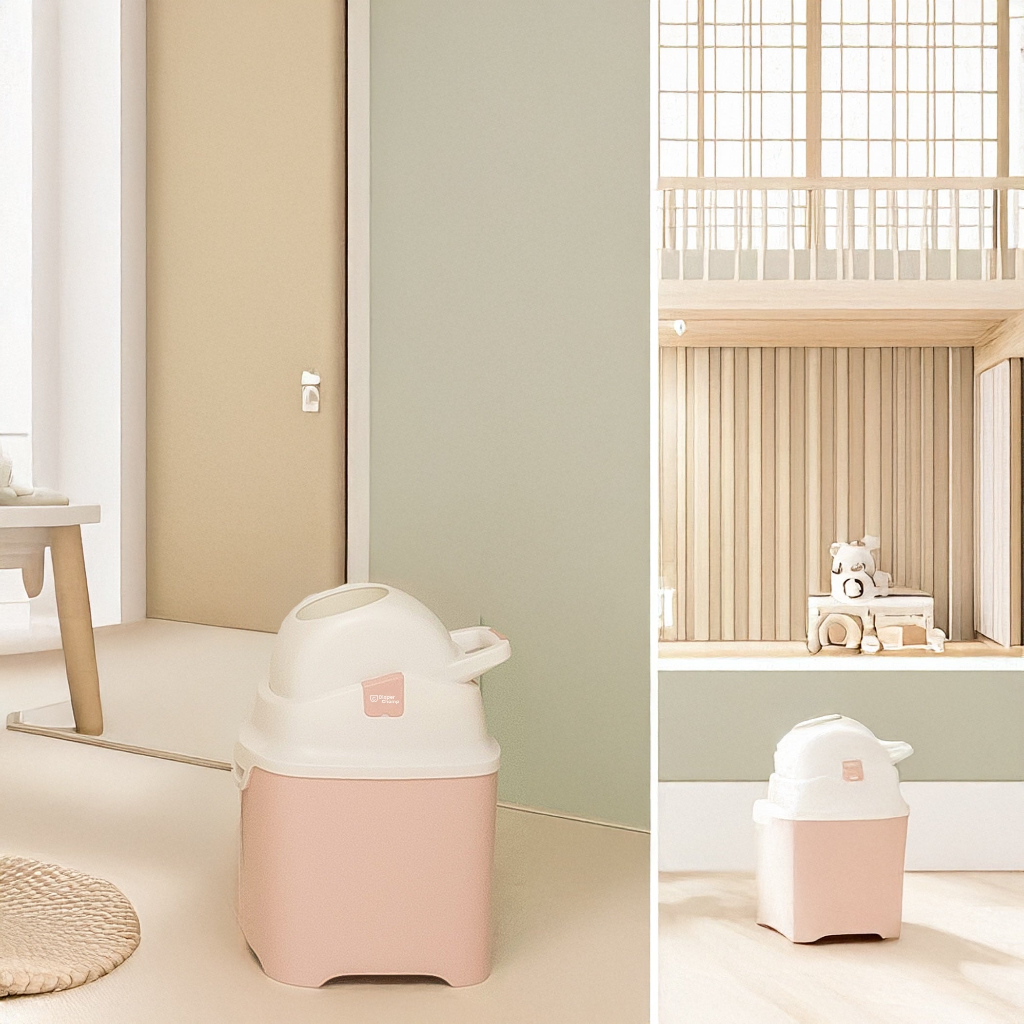 DiaperChamp ONE Standaard - Old Pink