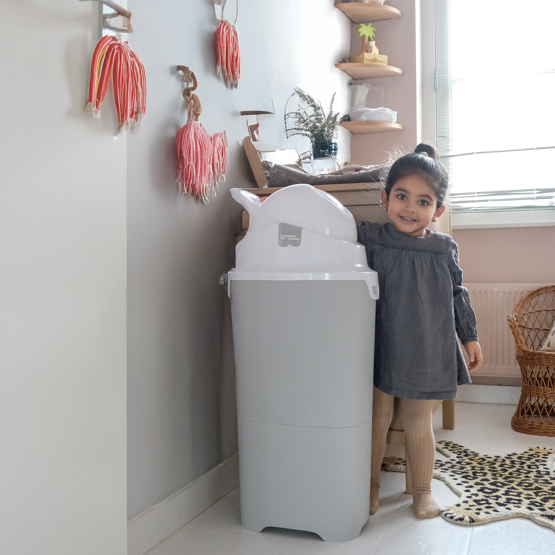 DiaperChamp ONE Maxi - Silver