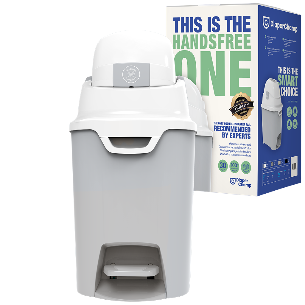 DiaperChamp ONE Handsfree Standard - Silver