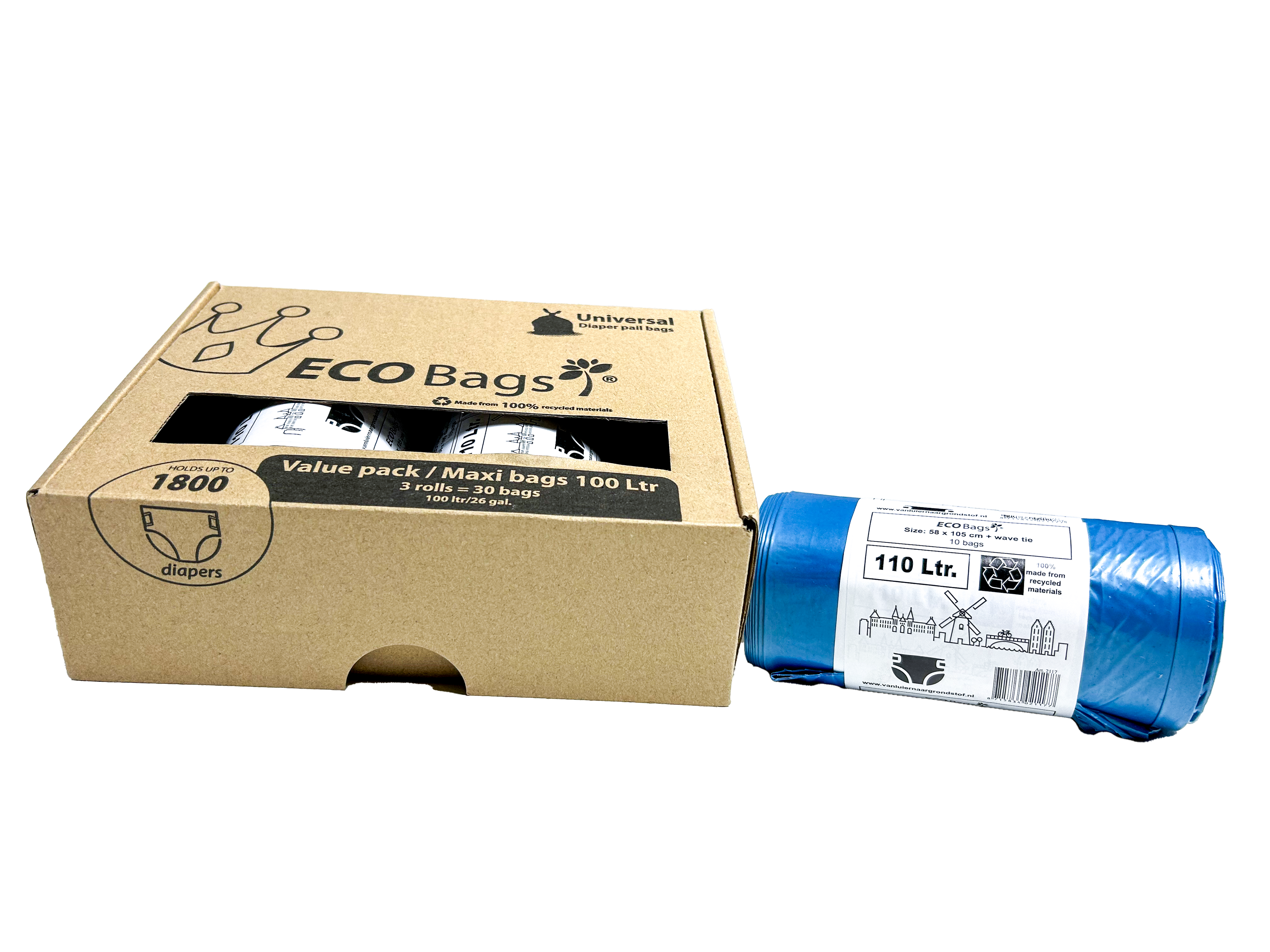 ECO Bags Multipack - 3x 100L
