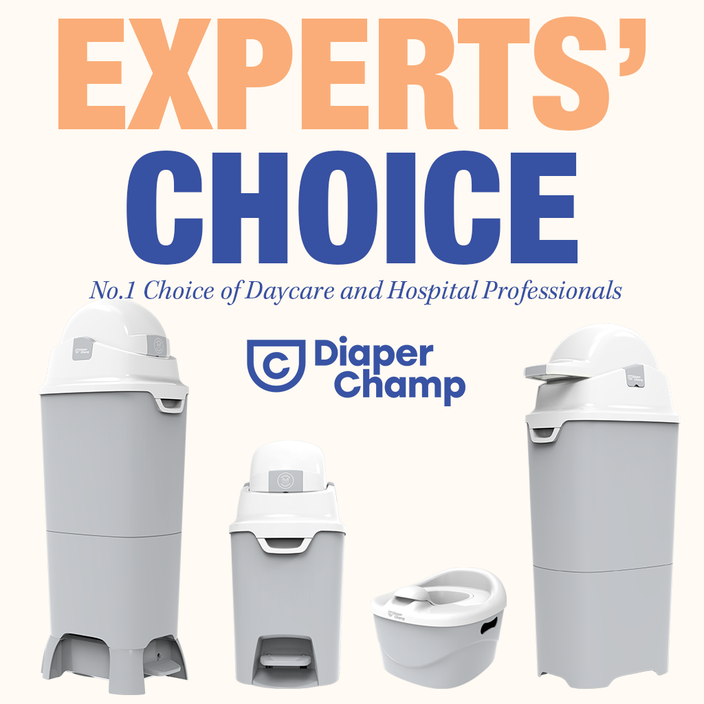 DiaperChamp ONE Maxi Handsfree - Zilver