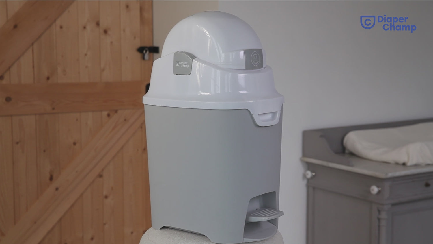 DiaperChamp ONE Handsfree Standard - Silver