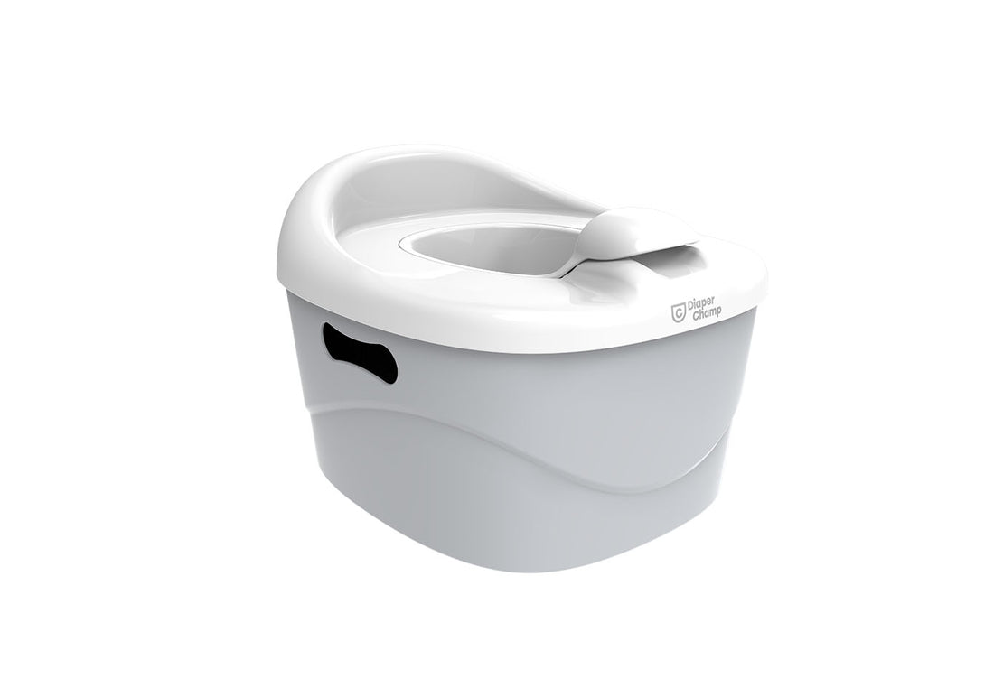 DiaperChamp 3-in-1 Potty - Silver