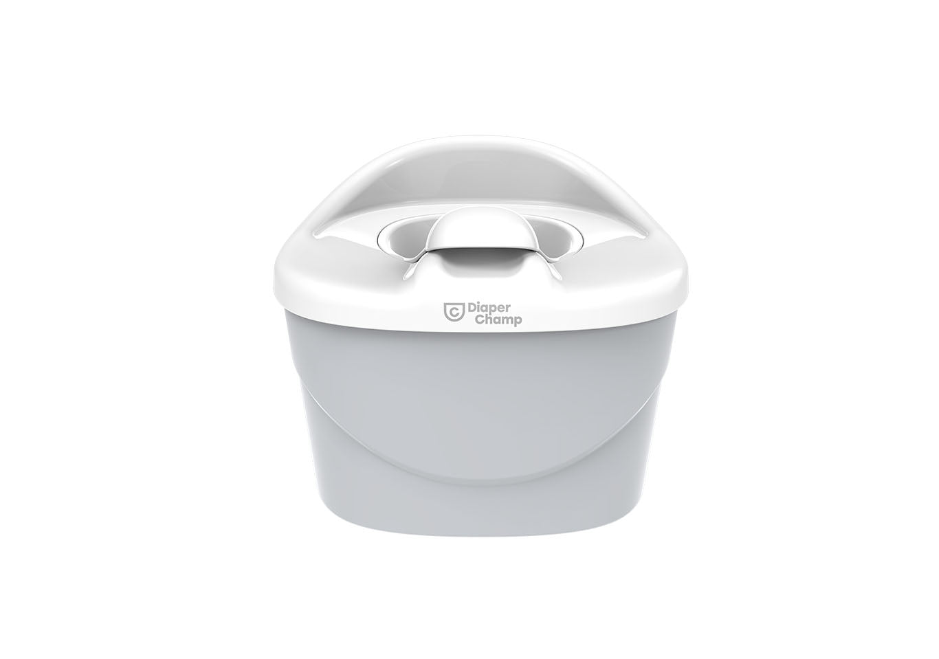 DiaperChamp 3-in-1 Potty - Silver