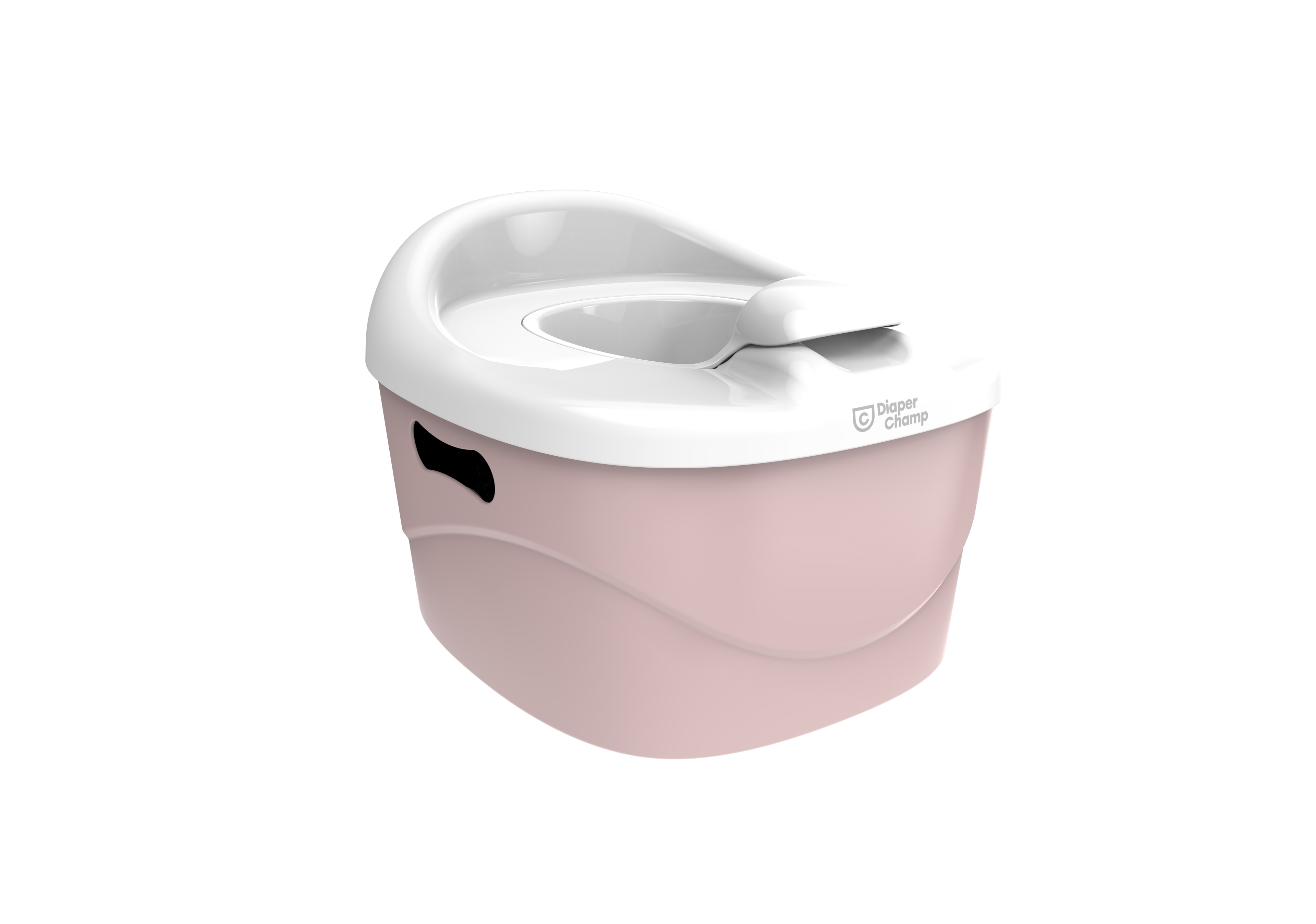 DiaperChamp 3-in-1 Potty - Old Pink