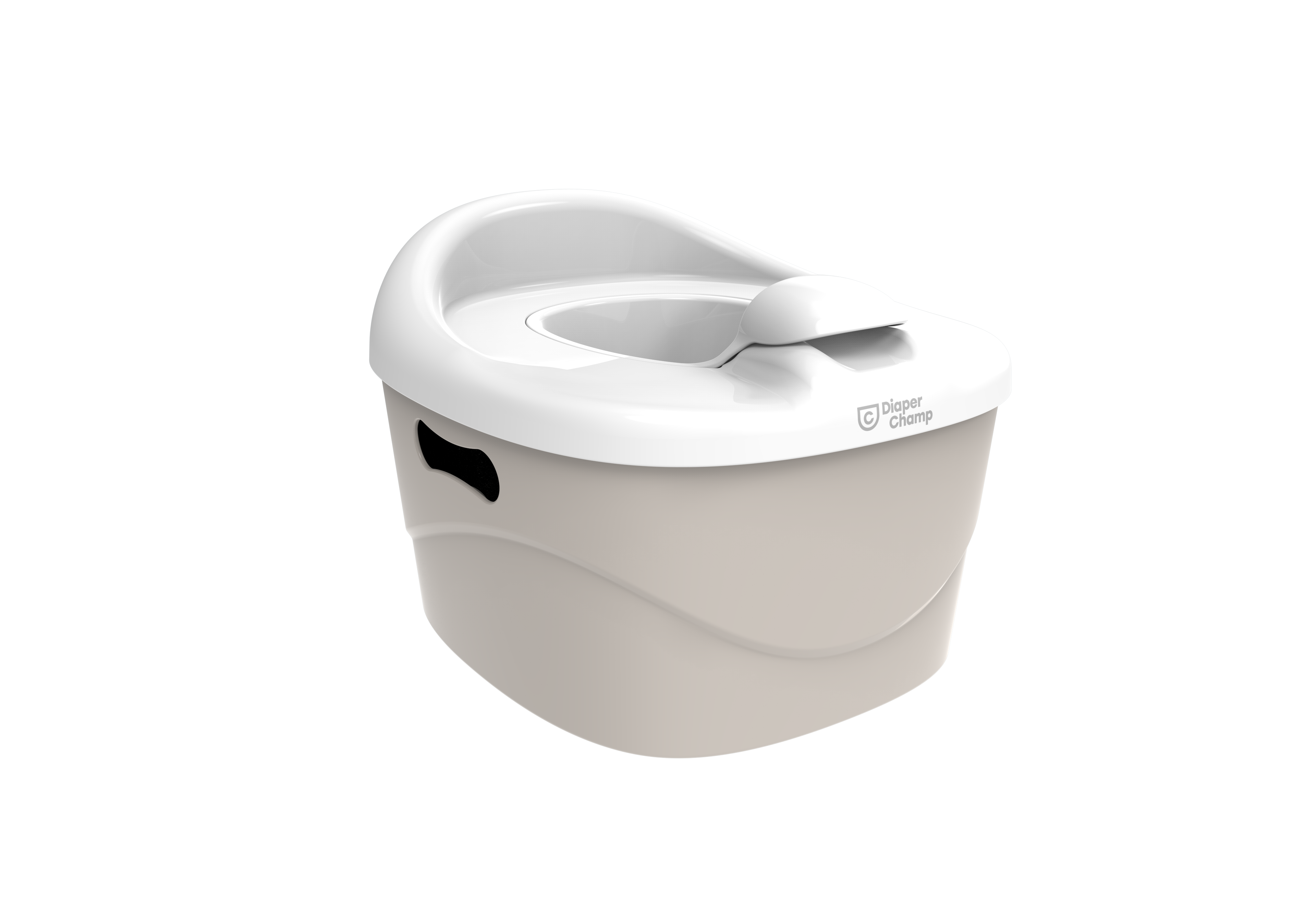 DiaperChamp 3-in-1 Potty - Clay