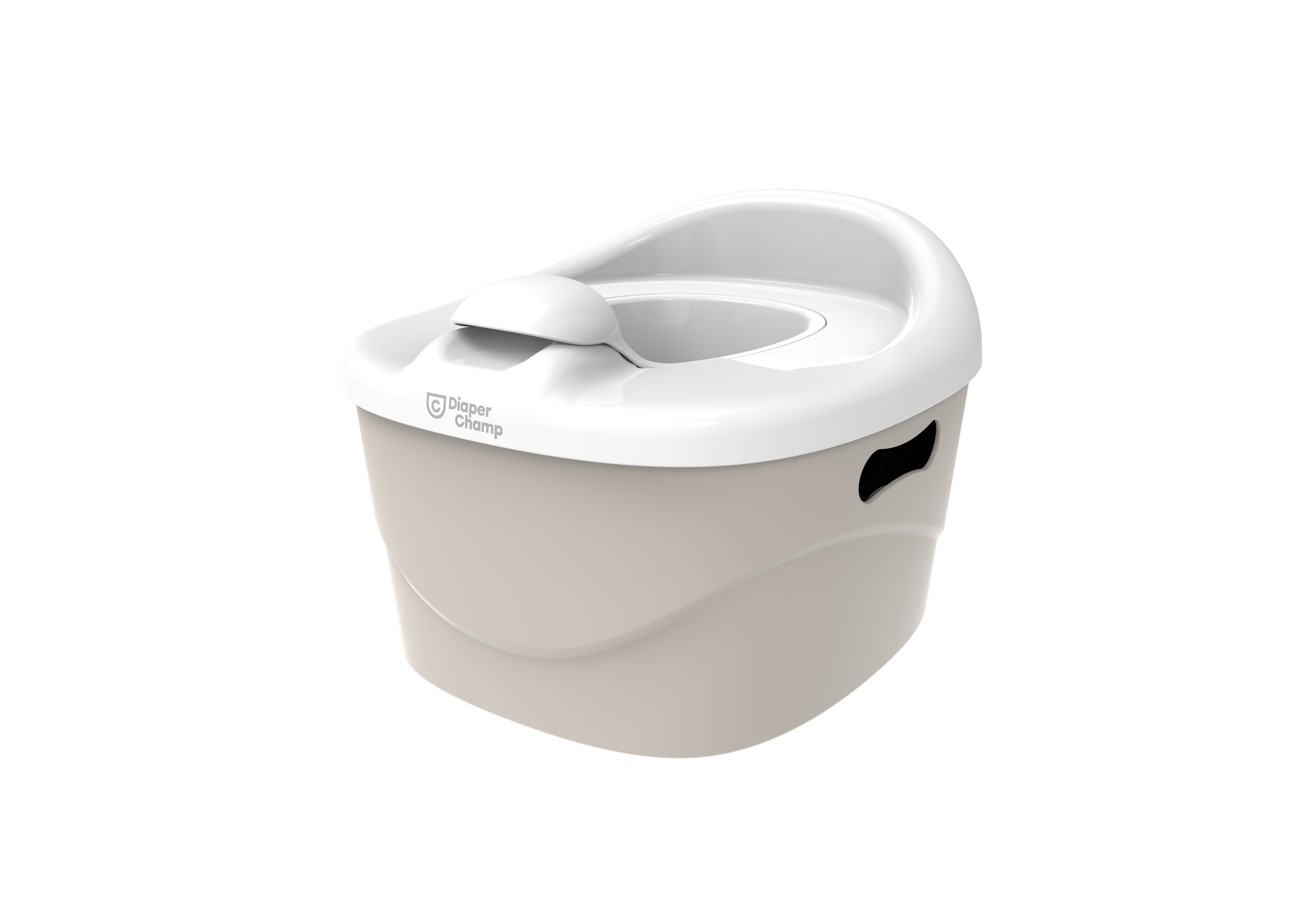 DiaperChamp 3-in-1 Potty - Clay