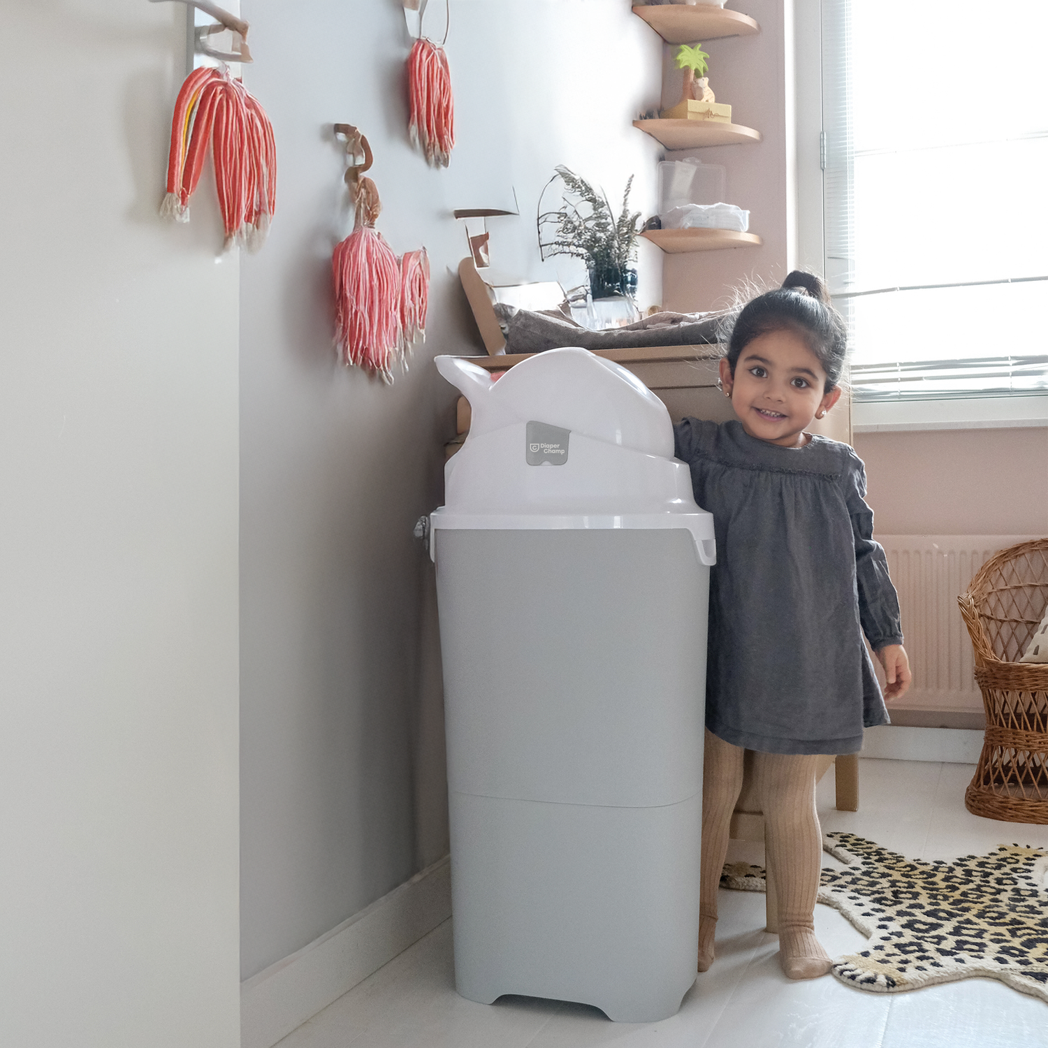 DiaperChamp ONE Maxi - Silver