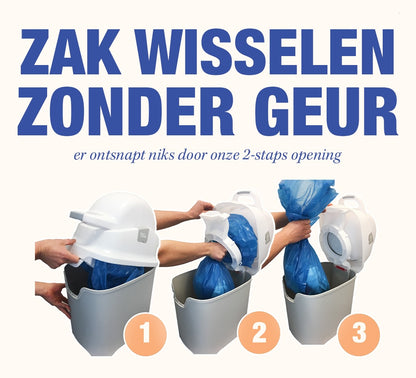 DiaperChamp ONE Handsfree Standard - Light Green