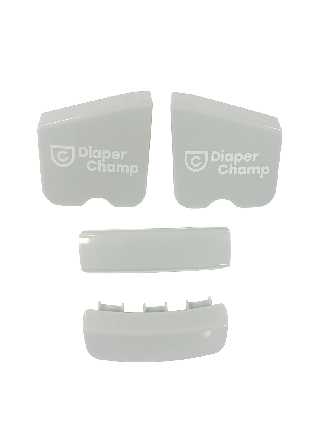 Complete set knoppen DiaperChamp ONE Silver (aanvulling op Upgrade Set Silver)