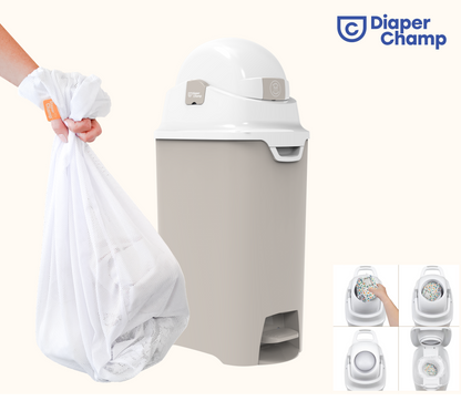 DiaperChamp ONE Handsfree Medium - Clay Sand