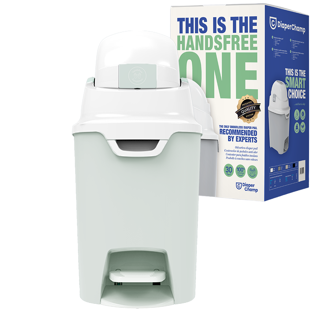 DiaperChamp ONE Handsfree Standard - Light Green