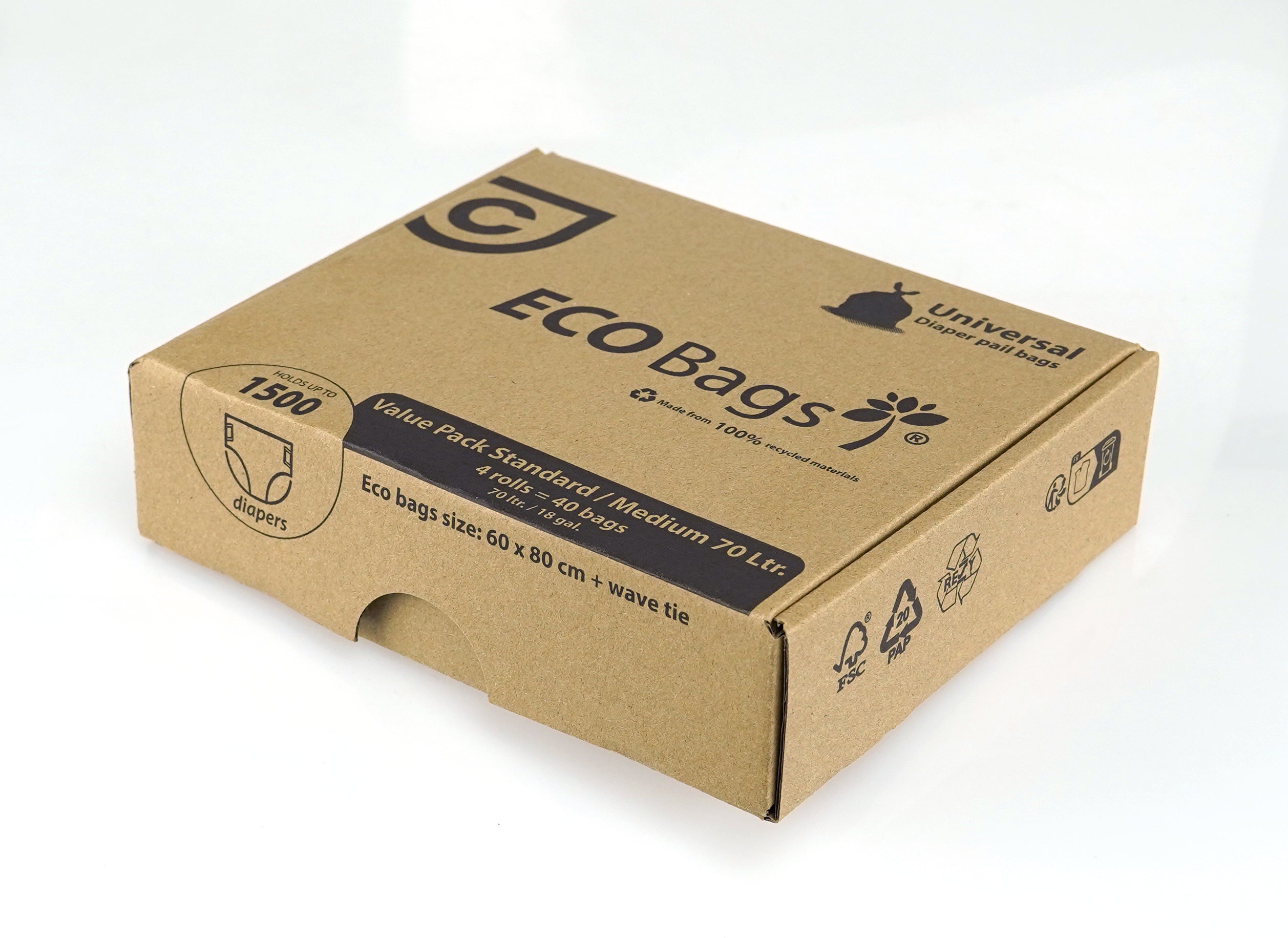 ECO Bags Multipack - 4x 70L