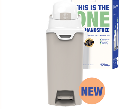 DiaperChamp ONE Handsfree Medium - Clay Sand