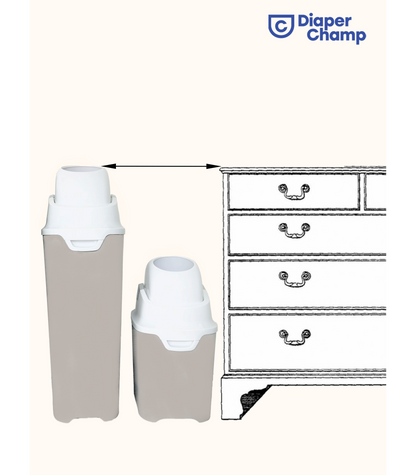 DiaperChamp One Standard - Clay Sand