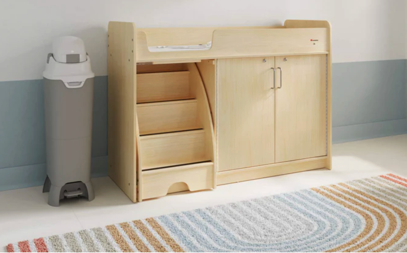 DiaperChamp ONE Maxi Handsfree - Silver