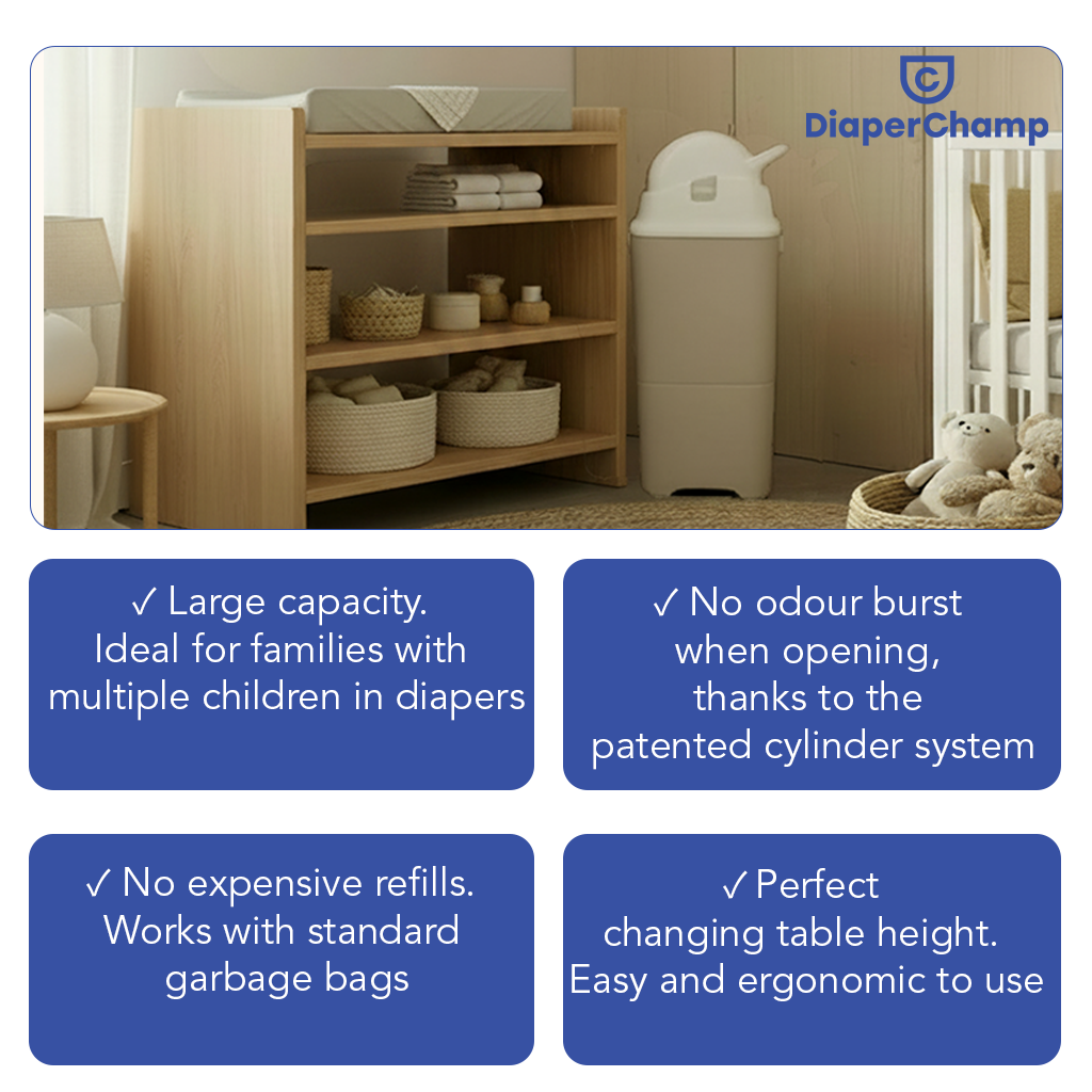 DiaperChamp One Maxi - Clay Sand