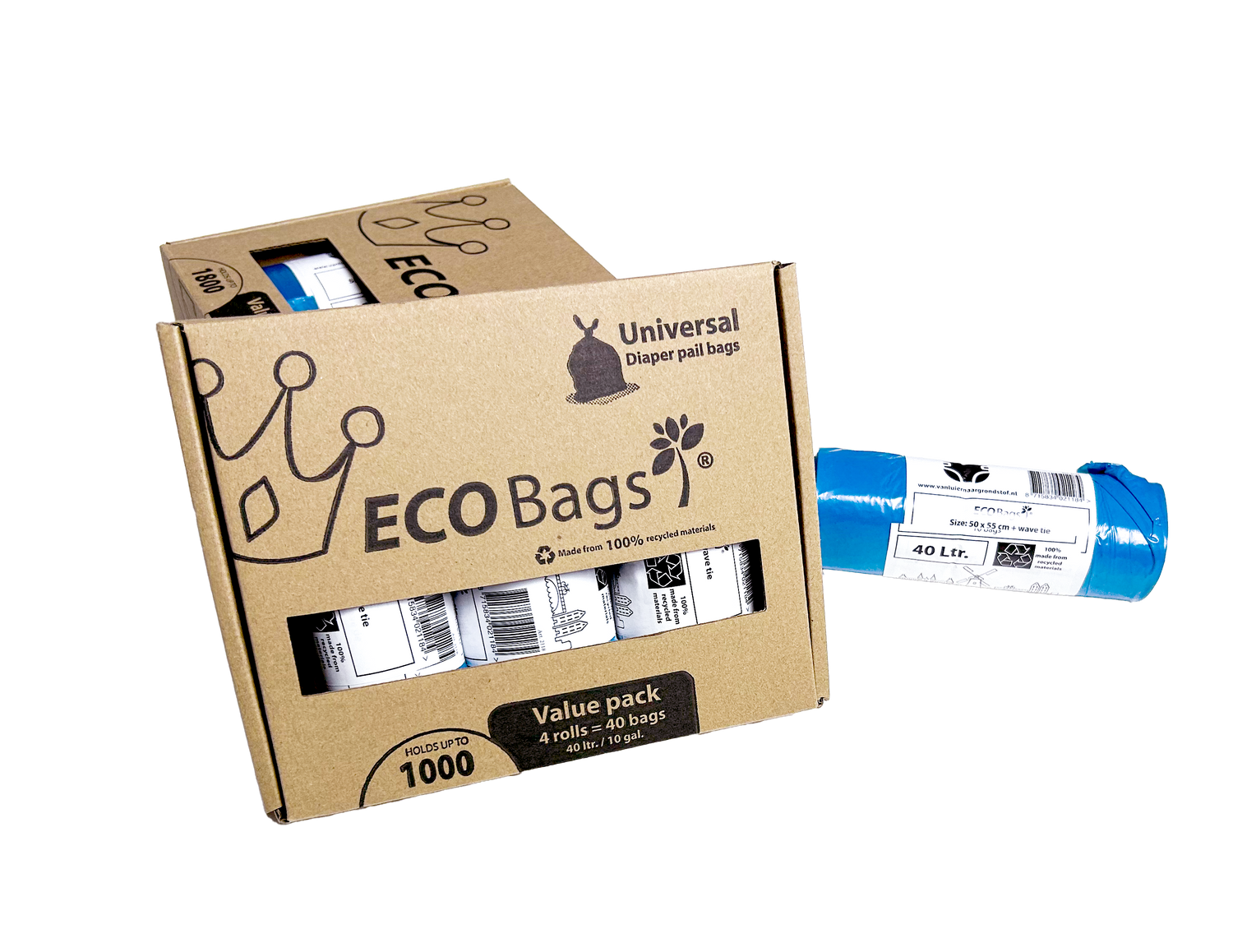 Valuepack 4 x 40L Ecobags