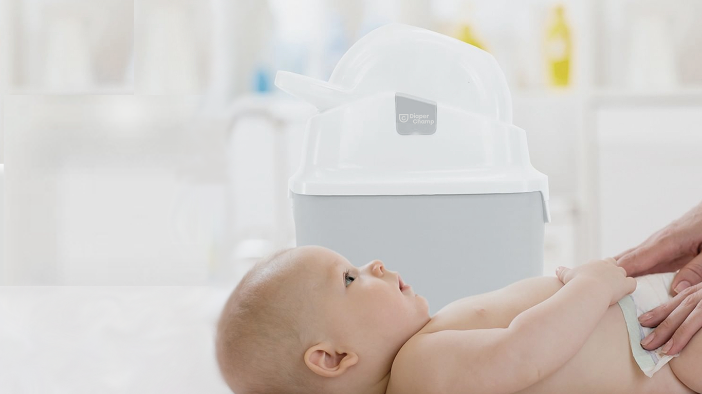 THE ONLY ODOURLESS DIAPER PAIL RECOMMENDED BY EXPERTS