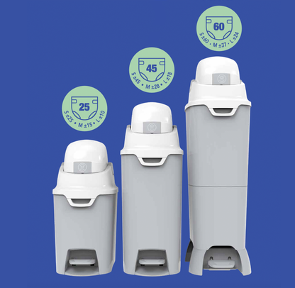 DiaperChamp ONE Handsfree Medium - Silver