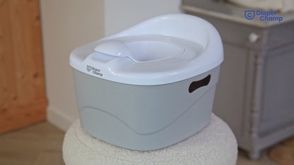 DiaperChamp 3-in-1 Potty - Silver