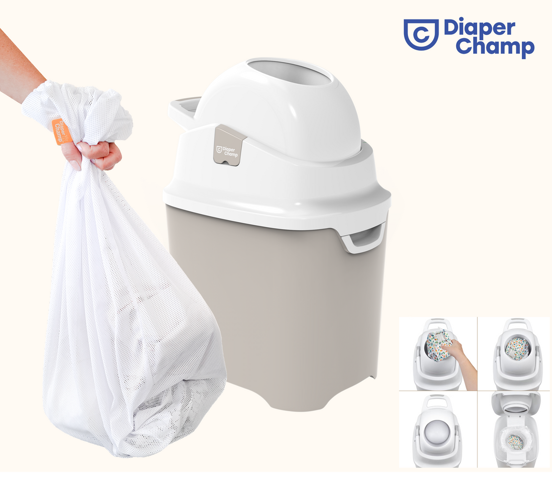 DiaperChamp ONE Laundry Bag Set (2 bags) - 70cm